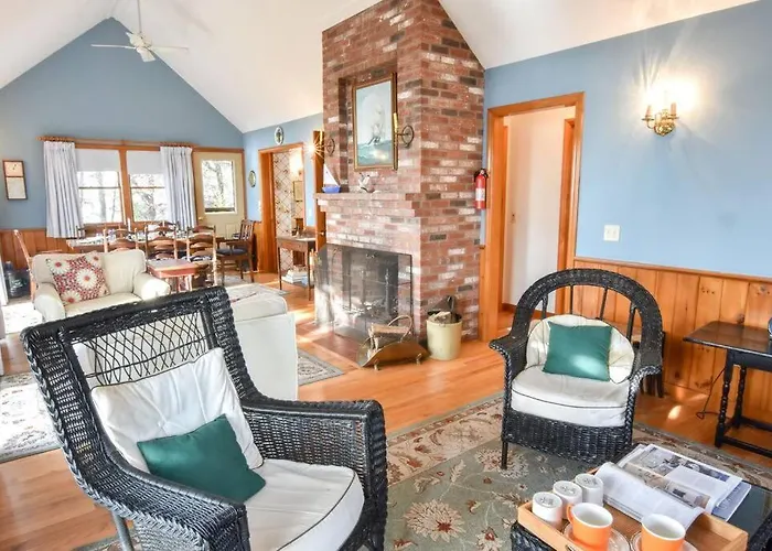 Beachfront W Water Views Dog Friendly Wellfleet