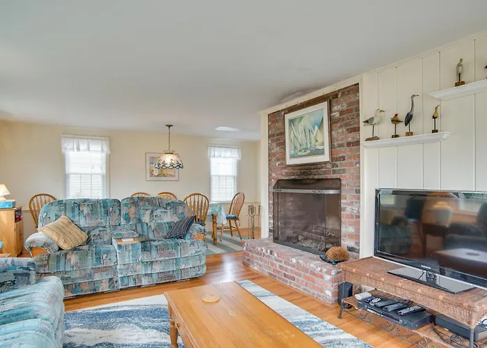 Walk To Beach: Chatham Gem W/ Ocean-View Sunroom!
