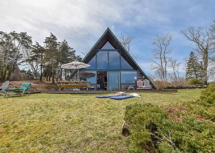 Dream Waterfront A-Frame In Orleans Villa