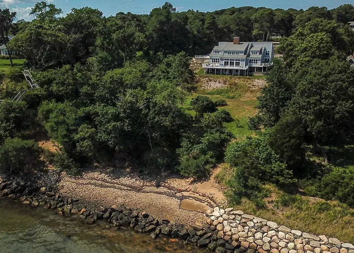 15526 - Luxurious Waterfront Home With Incredible Entertainment Space Secluded On Pleasant Bay Orleans